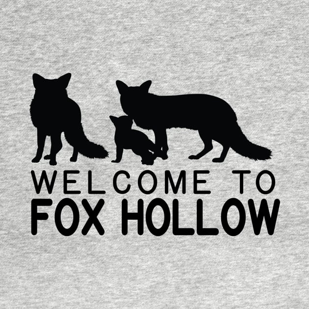 Welcome to Fox Hollow by Martin & Brice